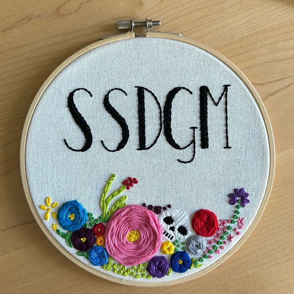 MFM SSDGM Embroidery Hoop